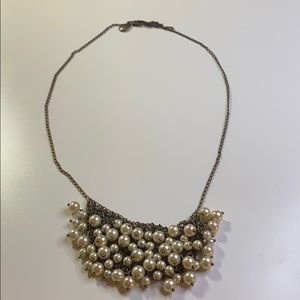 Jcrew pearl statement necklace